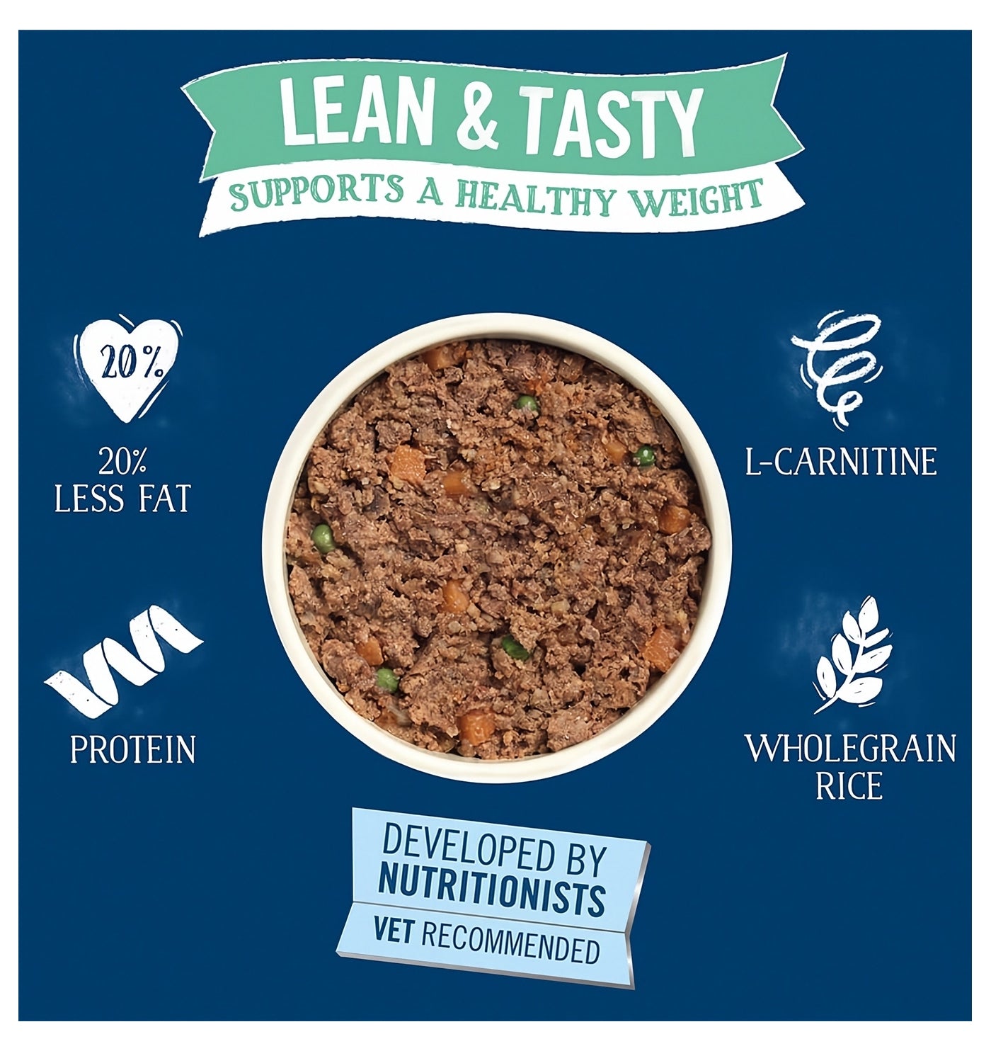 Butchers - Wholegrain Lean & Tasty Wet Dog Food - 6 x 390g Cans - Buy Online SPR Centre UK