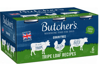 Butchers - Tripe Loaf Recipes Variety Pack 6x400g - Buy Online SPR Centre UK