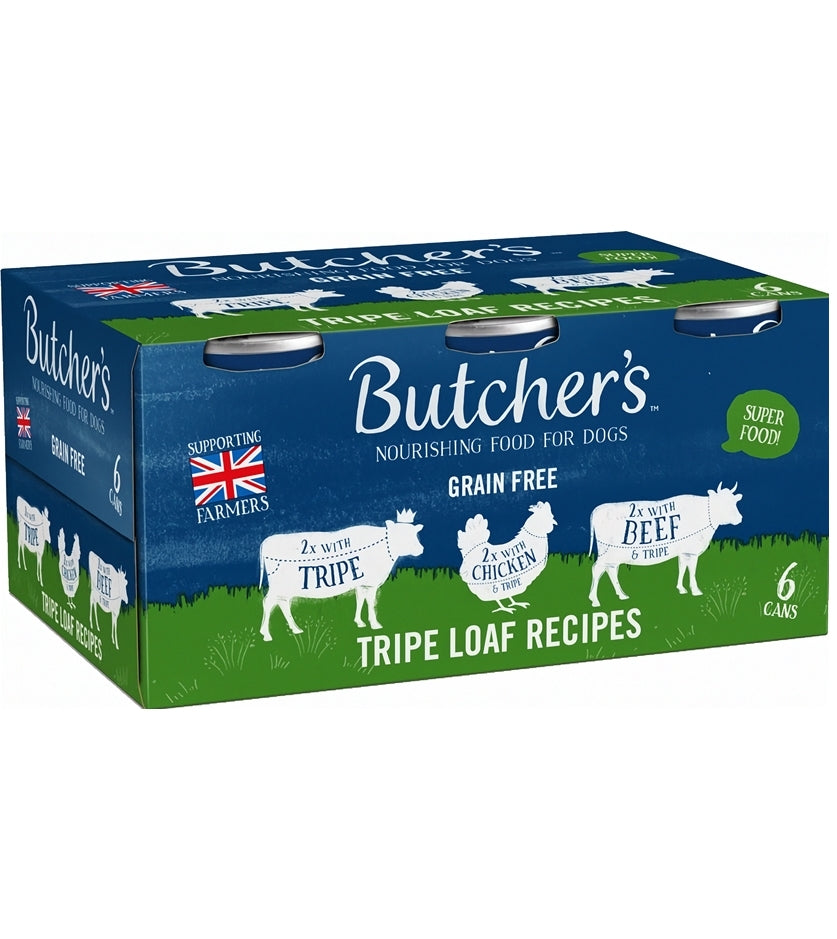 Butchers - Tripe Loaf Recipes Variety Pack 6x400g - Buy Online SPR Centre UK