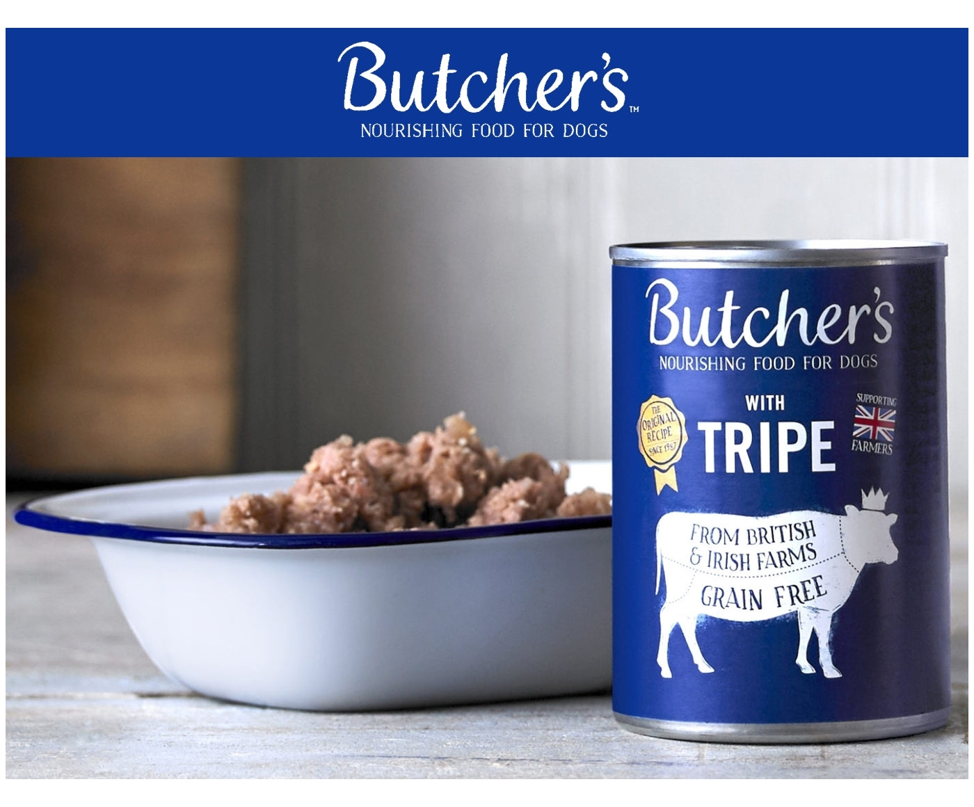 Butchers - Original Tripe (12 x 400g Cans) - Buy Online SPR Centre UK