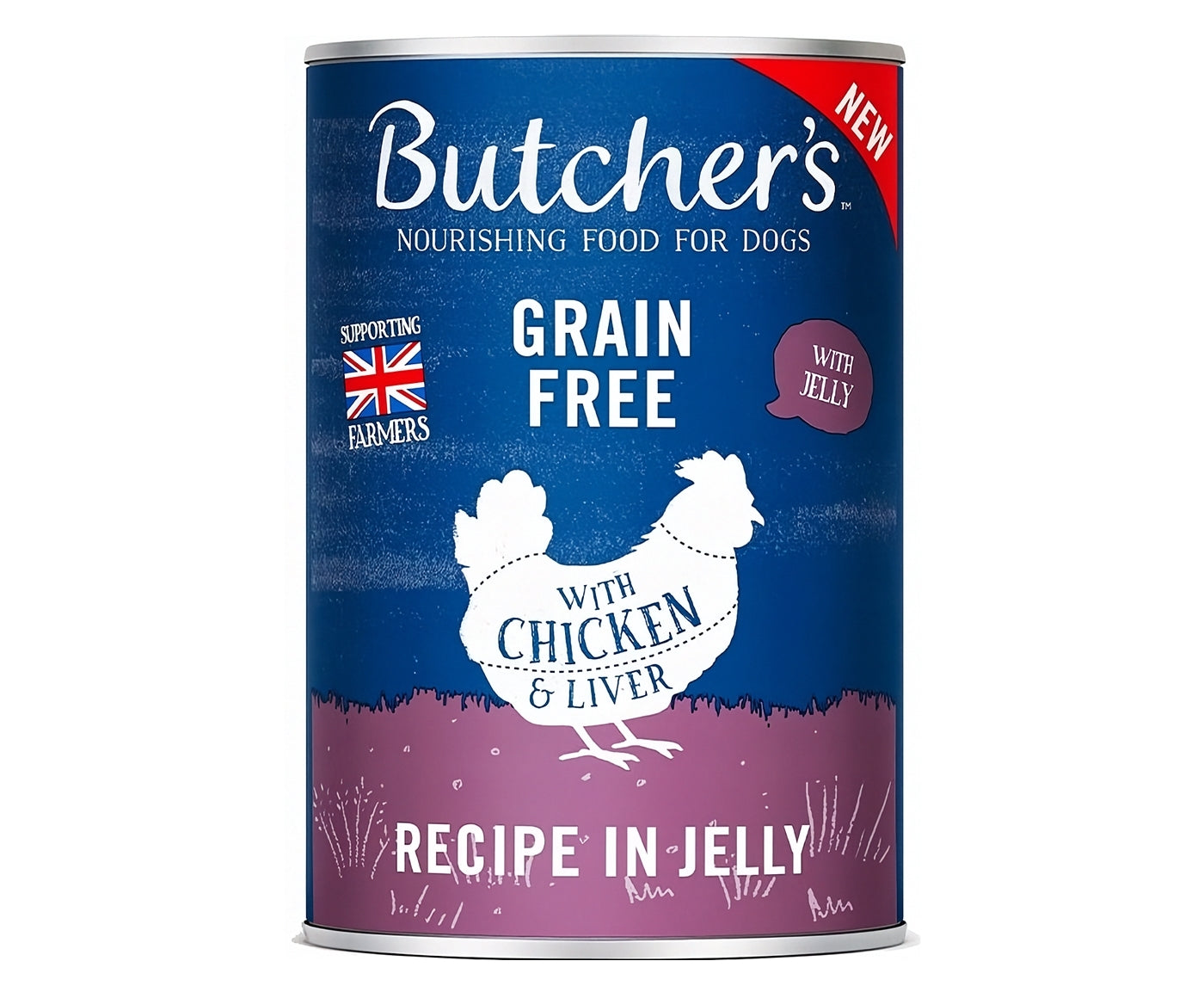 Butchers - Grain Free Recipes in Jelly Variety Pack 6x400g - Buy Online SPR Centre UK