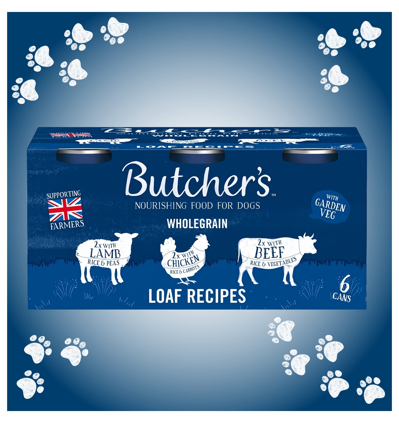 Butchers - Wholegrain Loaf Recipes Variety Pack 6x390g - Buy Online SPR Centre UK