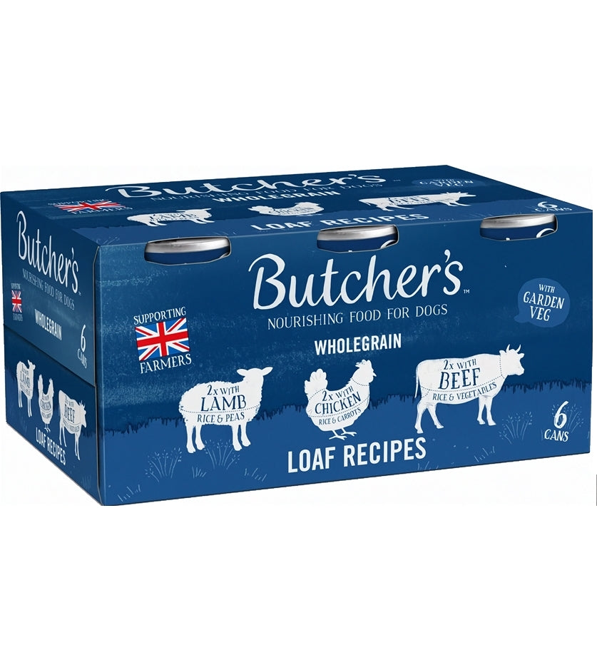 Butchers - Wholegrain Loaf Recipes Variety Pack 6x390g - Buy Online SPR Centre UK