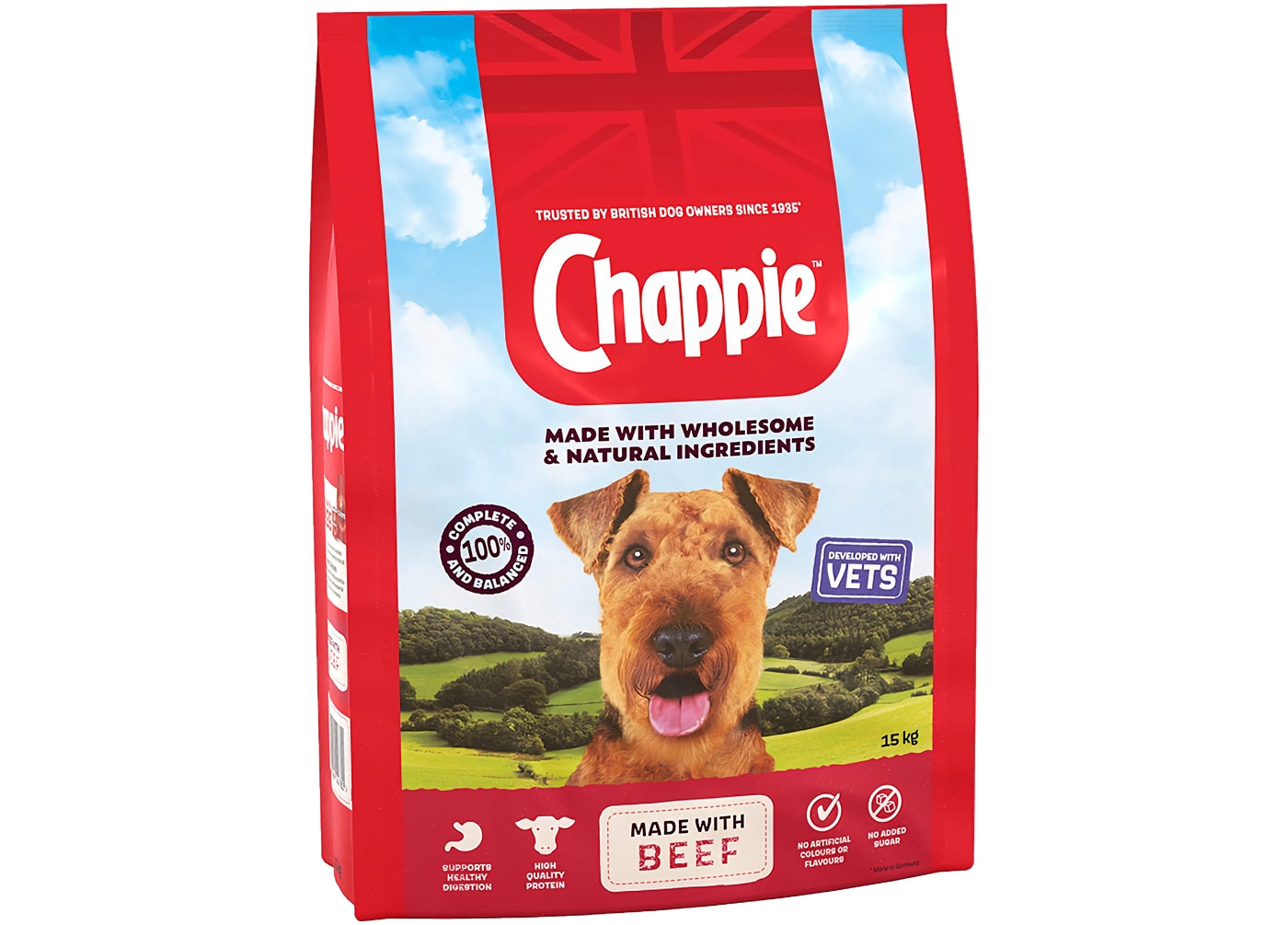 Chappie - Complete Adult Dog Food - Beef & Wholegrain Cereal - Buy Online SPR Centre UK
