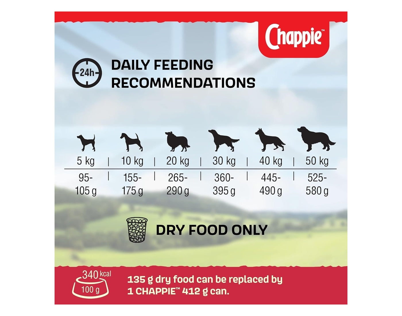 Chappie - Complete Adult Dog Food - Beef & Wholegrain Cereal - Buy Online SPR Centre UK