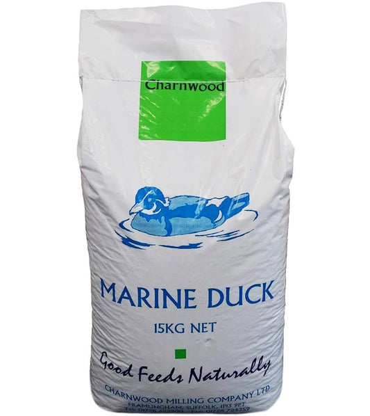 Charnwood Marine Duck Pellets 15kg - Buy Online SPR Centre UK