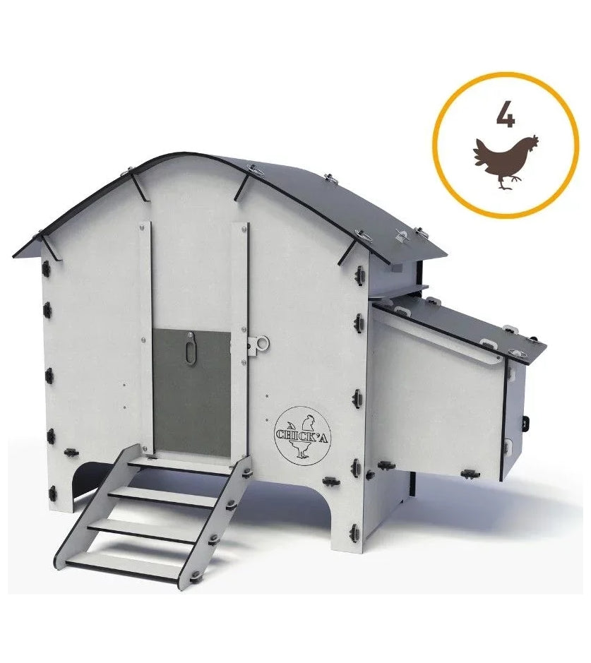 Chick'A - Harmony Chicken Coop - Suitable for 4 Chickens - Buy Online SPR Centre UK