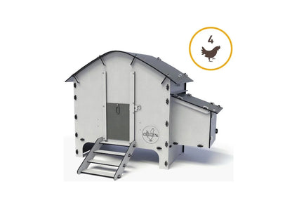 Chick'A - Harmony Chicken Coop - Suitable for 4 Chickens - Buy Online SPR Centre UK