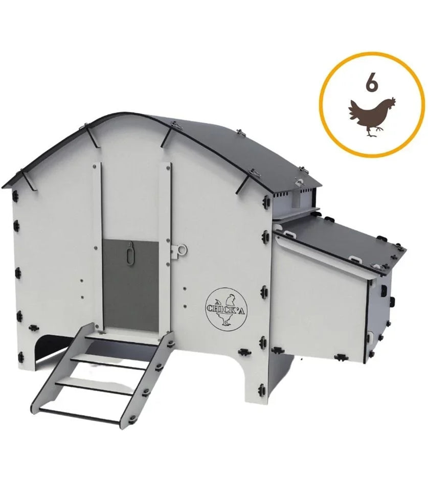 Chick'A - Harmony Chicken Coop - Suitable for 6 Chickens - Buy Online SPR Centre UK