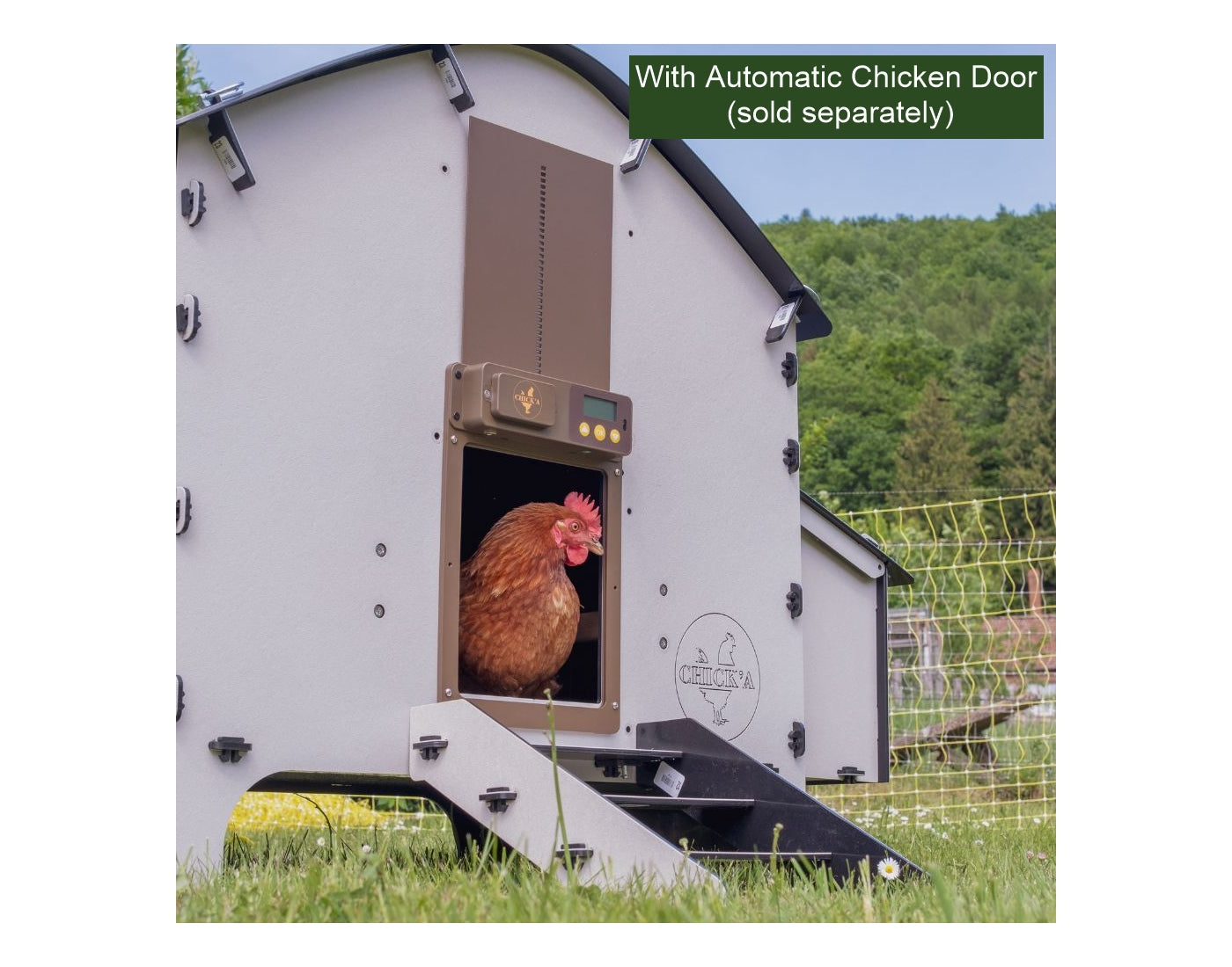 Chick'A - Harmony Chicken Coop - Suitable for 6 Chickens - Buy Online SPR Centre UK