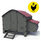 Chick'A - Harmony Chicken Coop - Suitable for 8 Chickens - Buy Online SPR Centre UK