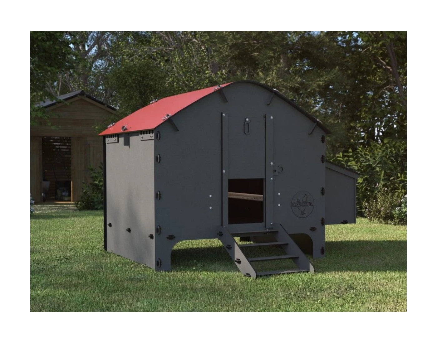 Chick'A - Harmony Chicken Coop - Suitable for 8 Chickens - Buy Online SPR Centre UK