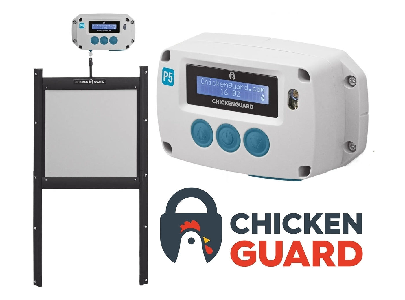 ChickenGuard - Premium Automatic Chicken Coop Door Opener - Buy Online SPR Centre UK