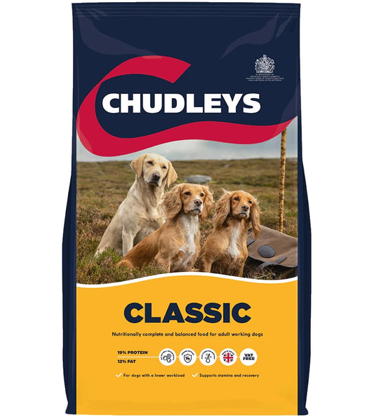 Chudleys - Classic (Working Dog Food) 14kg - Buy Online SPR Centre UK