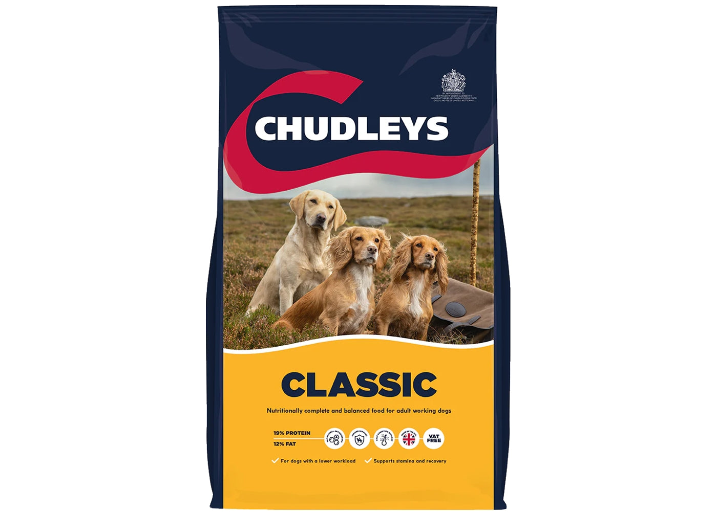 Chudleys - Classic (Working Dog Food) 14kg - Buy Online SPR Centre UK