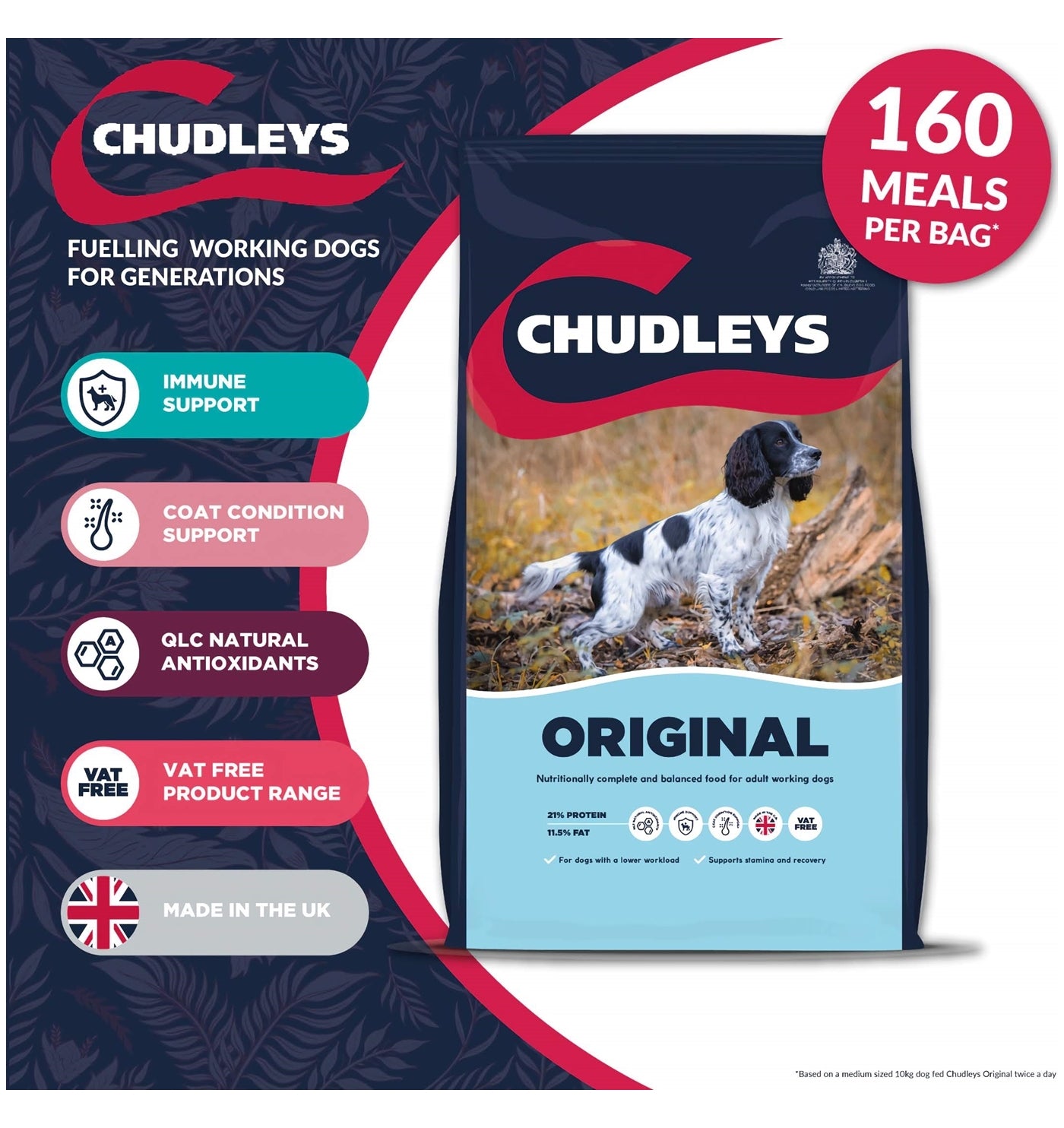 Chudleys - Original (Working Dog Food) - 14kg