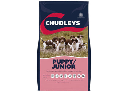 Chudleys - Puppy/Junior Dog Food 12kg - Buy Online SPR Centre UK