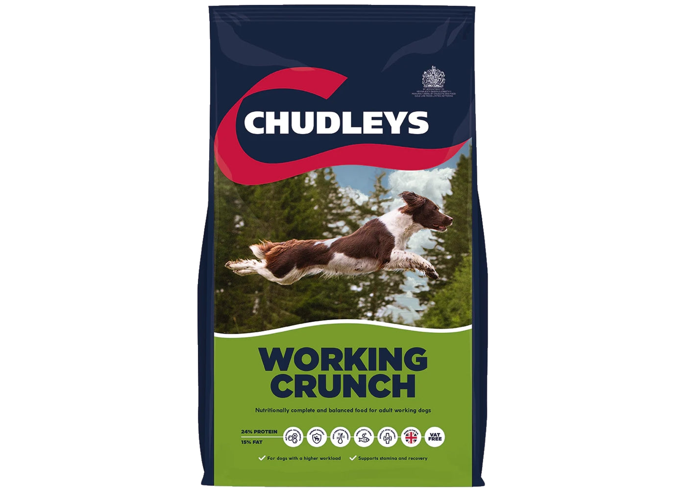 Chudleys - Working Crunch (Working Dog Food) 14kg - Buy Online SPR Centre UK
