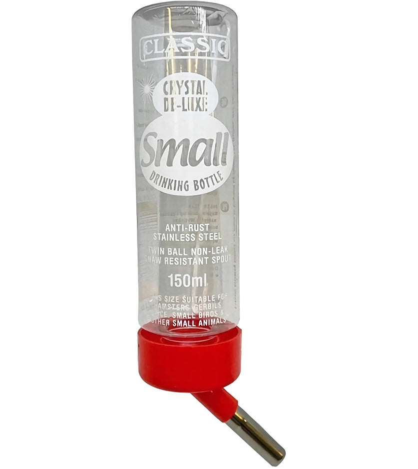 Classic - Crystal De-luxe Small Animal Drinking Bottle (Small) - Buy Online SPR Centre UK