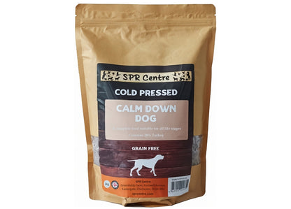 SPR - Cold Pressed Calm Down Dog 2kg - Grain Free Dog Food - Buy Online SPR Centre UK