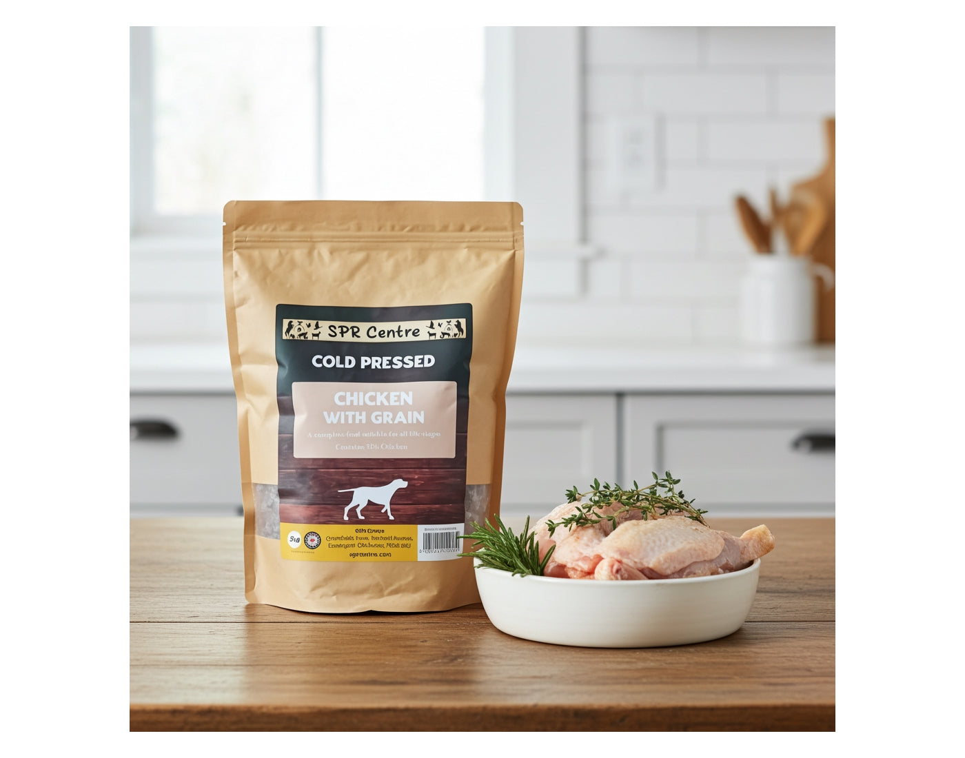 SPR - Cold Pressed Chicken with Grain Dog Food - 2kg