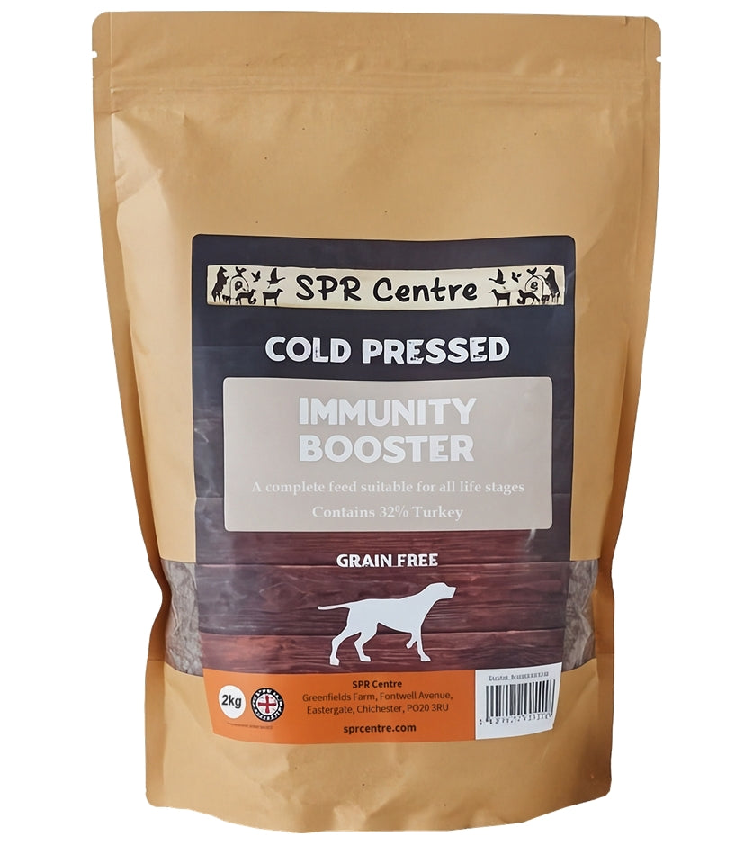 SPR - Cold Pressed 'Immunity Booster' Dog Food (Grain Free) 2kg - Buy Online SPR Centre UK