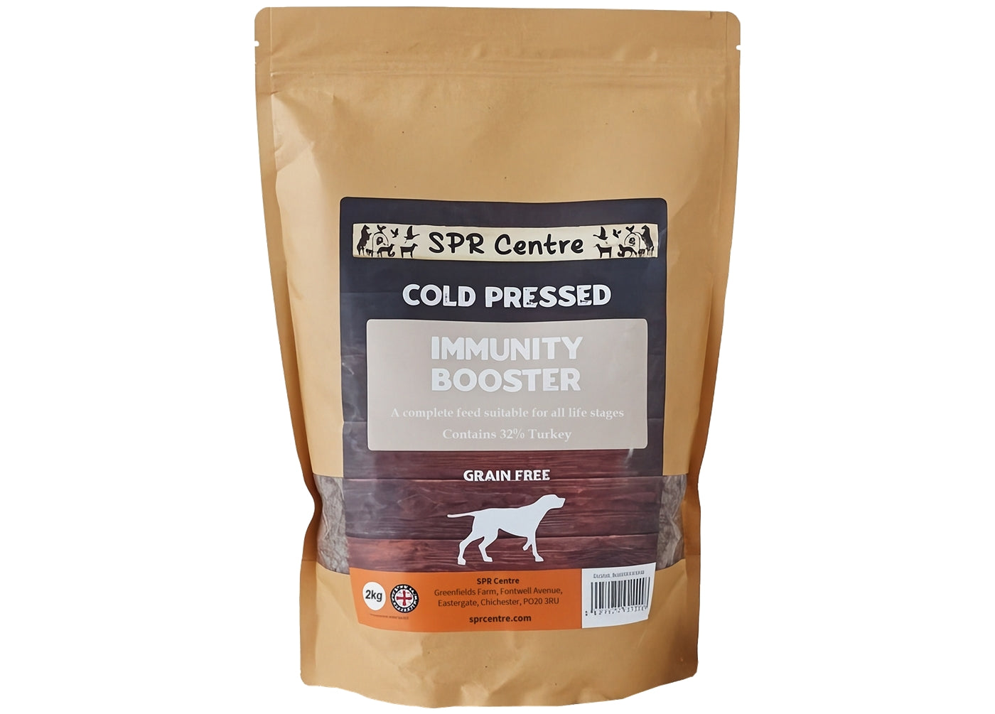 SPR - Cold Pressed 'Immunity Booster' Dog Food (Grain Free) - 2kg