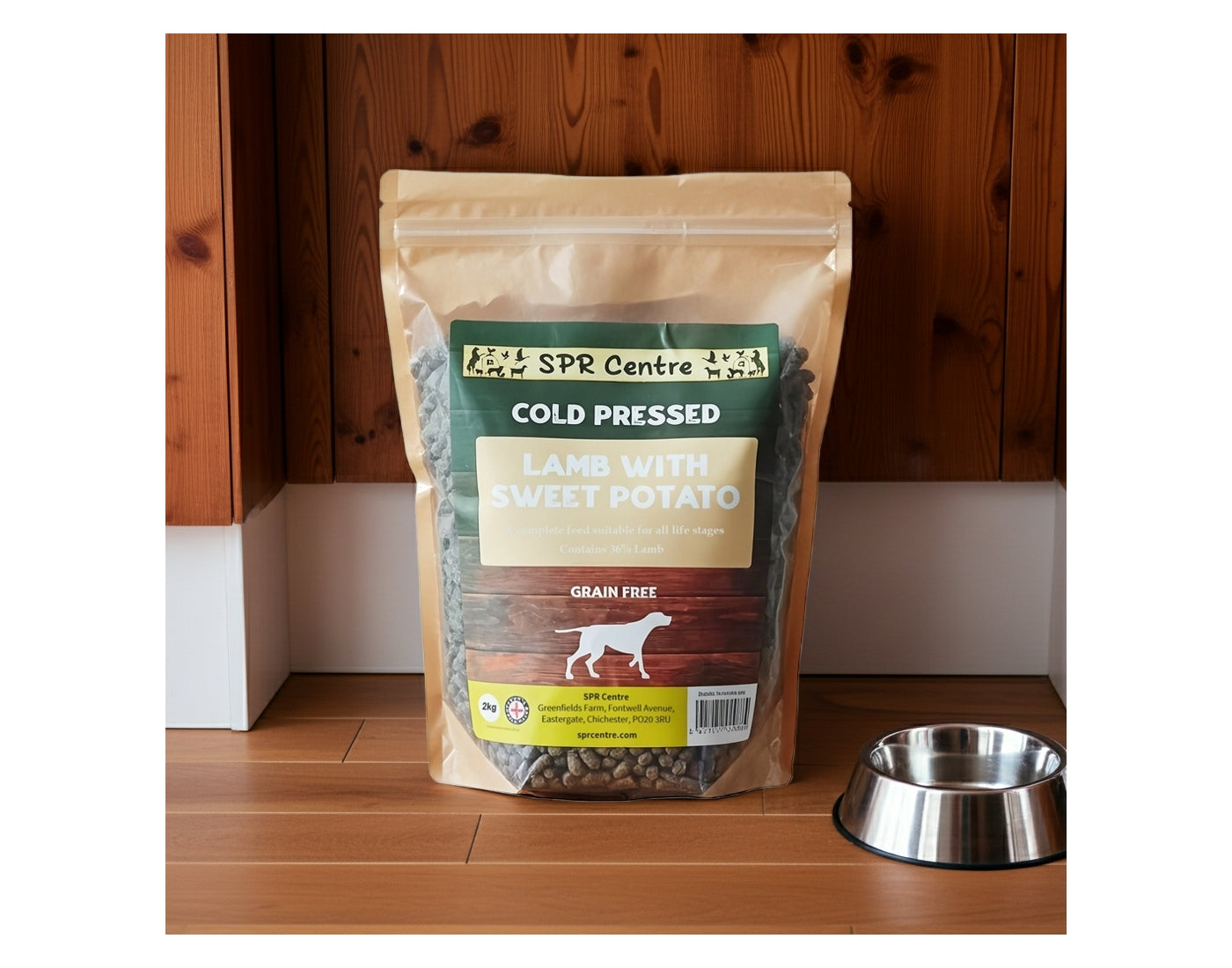 SPR - Cold Pressed Lamb & Sweet Potato Dog Food (Grain Free) 2kg - Buy Online SPR Centre