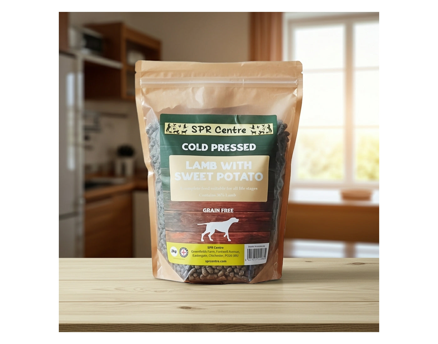 SPR - Cold Pressed Lamb & Sweet Potato Dog Food (Grain Free) 2kg - Buy Online SPR Centre