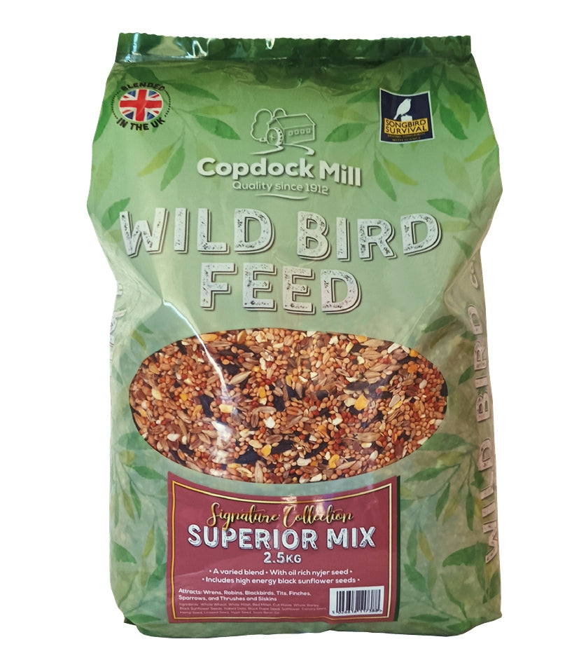 Copdock Mill - Superior Wild Bird Mix - 2.5kg