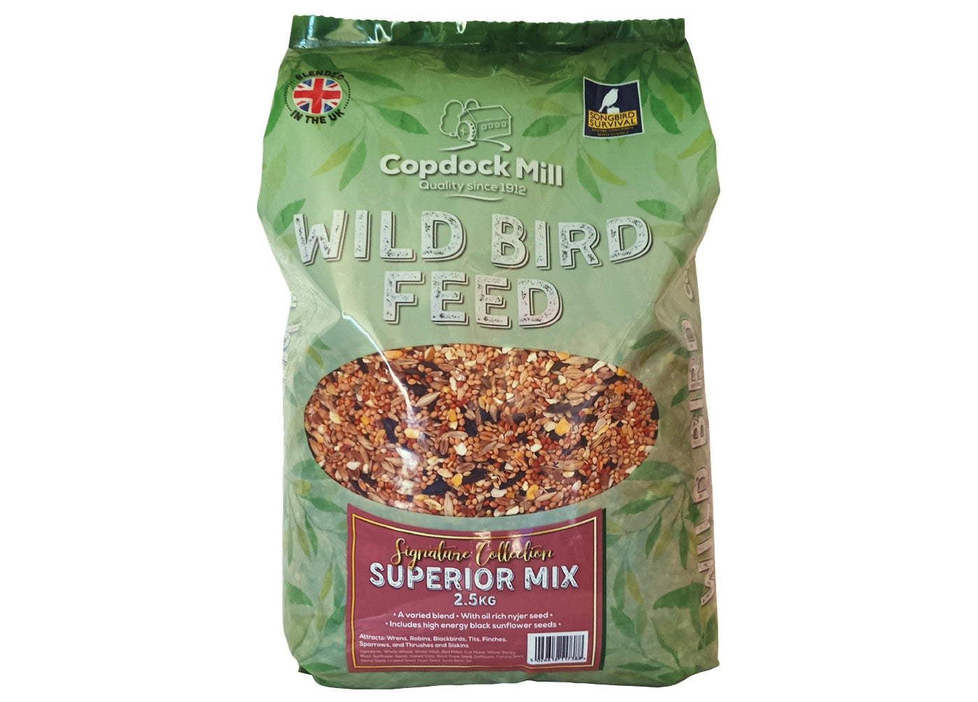 Copdock Mill - Superior Wild Bird Mix - 2.5kg