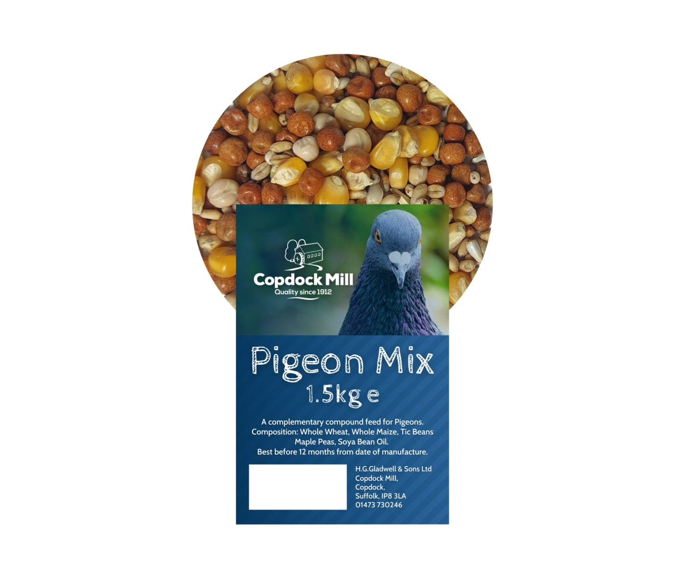 Copdock Mill - Pigeon Mix - 1.5kg