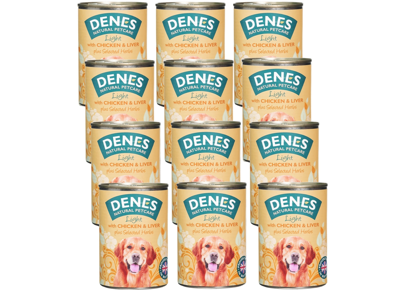 Denes - Adult Light with Chicken, Liver & Herbs 12x400g - Buy Online SPR Centre UK