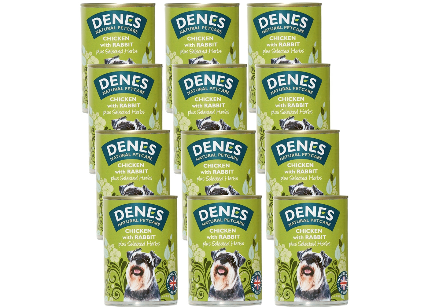 Denes - Adult Chicken with Rabbit & Herbs 12x400g - Buy Online SPR Centre UK