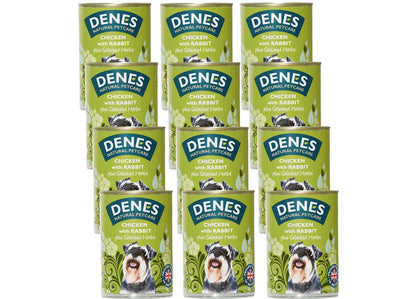 Denes - Adult Chicken with Rabbit & Herbs 12x400g - Buy Online SPR Centre UK