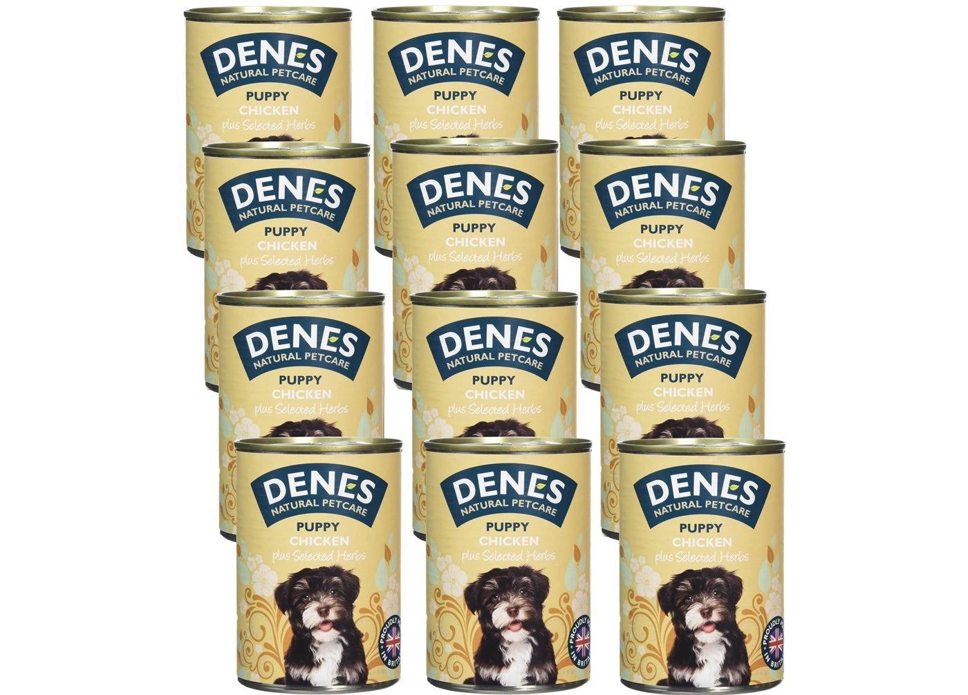 Denes - Puppy Chicken plus Herbs 12x400g - Buy Online SPR Centre UK