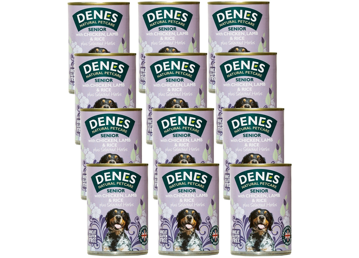 Denes - Senior with Chicken, Lamb, Rice & Herbs 12x400g - Buy Online SPR Centre UK
