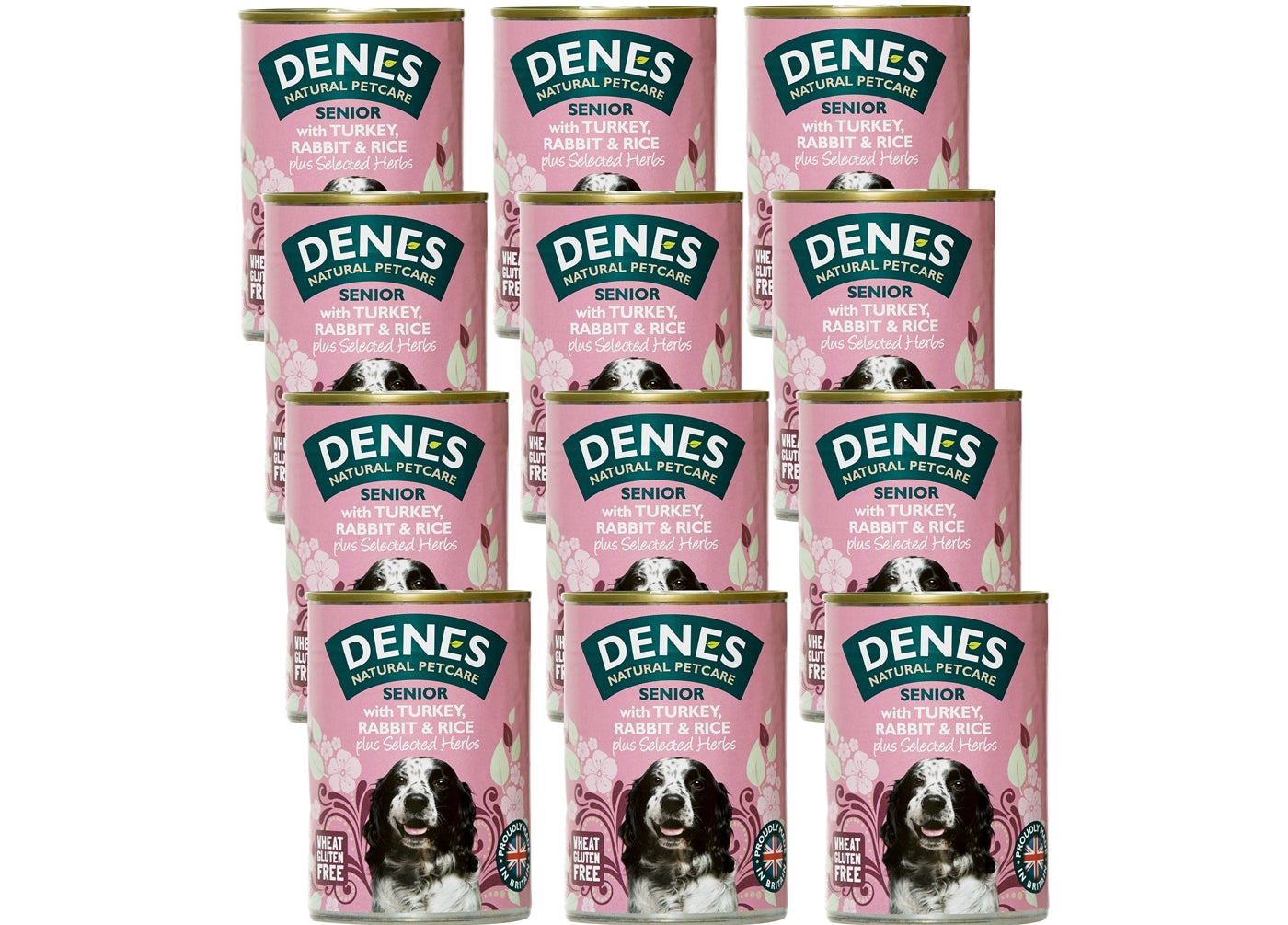 Denes - Senior with Turkey, Rabbit, Rice & Herbs 12x400g - Buy Online SPR Centre UK