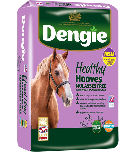 Dengie Healthy Hooves Molasses Free | Low Sugar, High Fibre Horse Feed - Buy Online SPR Centre UK