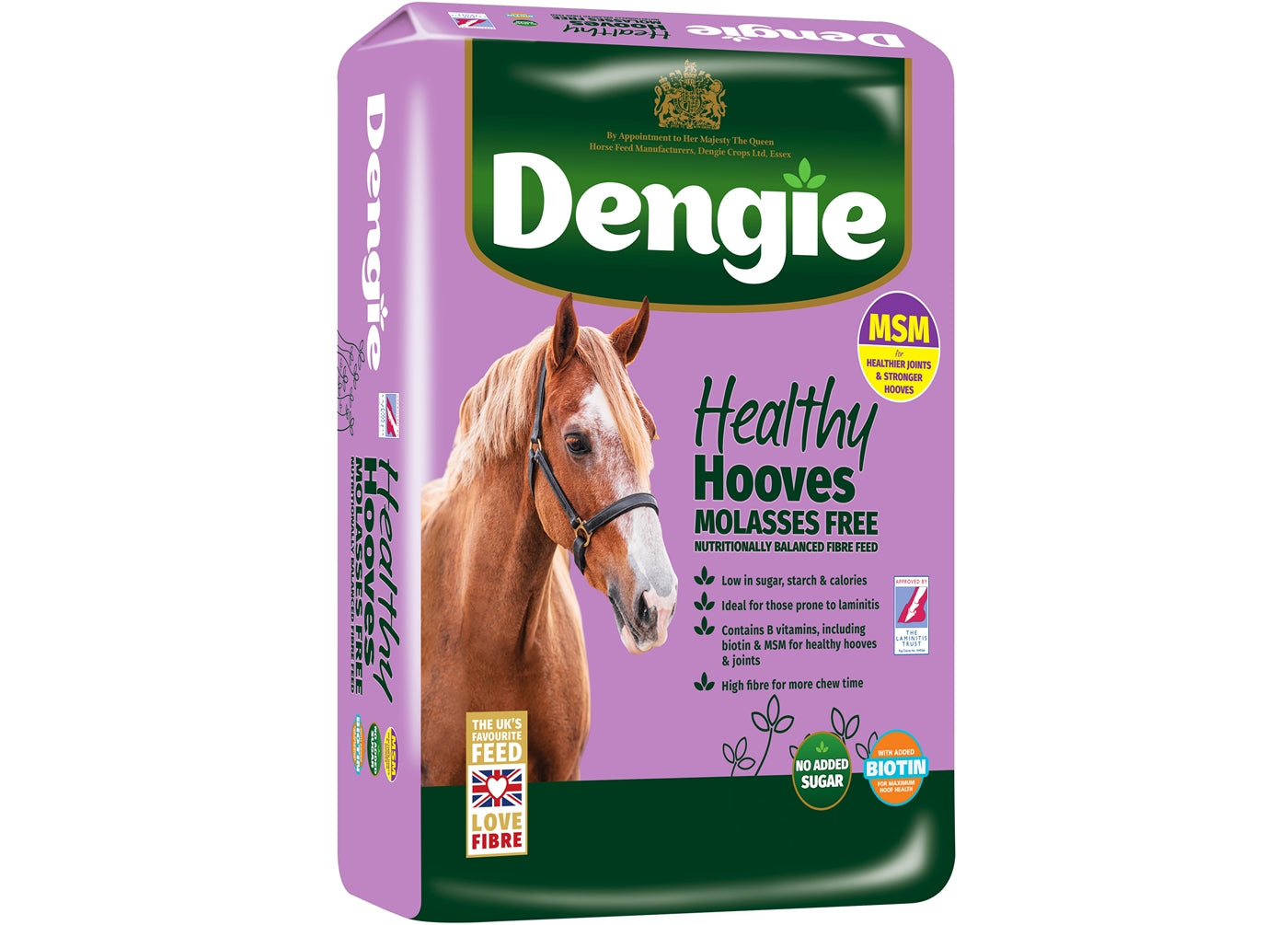 Dengie Healthy Hooves Molasses Free | Low Sugar, High Fibre Horse Feed - Buy Online SPR Centre UK