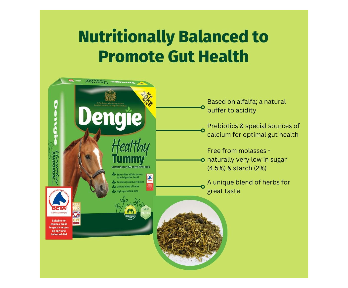 Dengie Healthy Tummy | Horse Feed - Buy Online SPR Centre UK