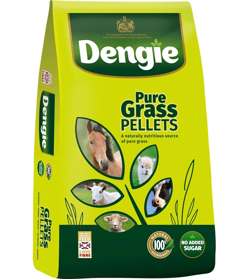 Dengie - Pure Grass Pellets 20kg - Buy Online SPR Centre UK