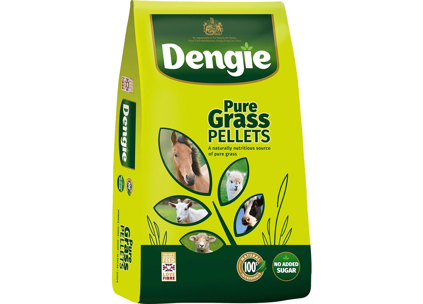 Dengie - Pure Grass Pellets 20kg - Buy Online SPR Centre UK