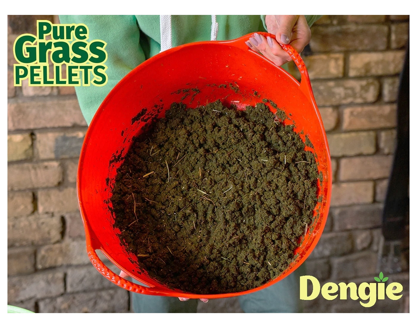 Dengie - Pure Grass Pellets 20kg - Buy Online SPR Centre UK