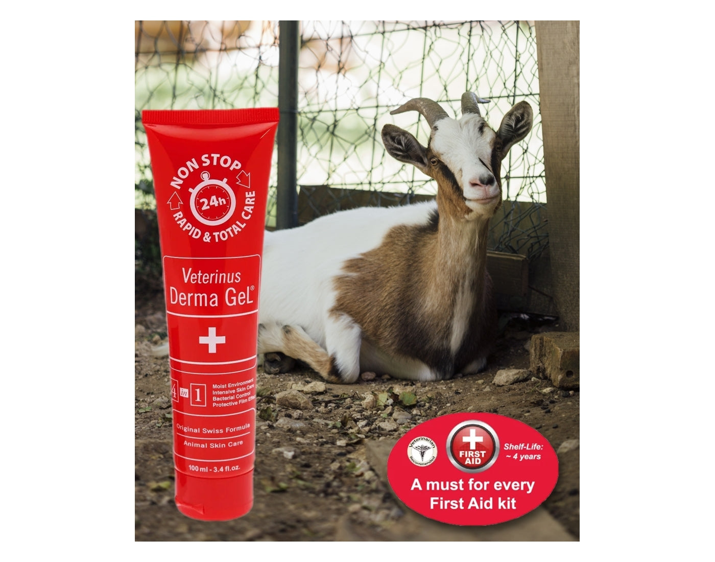 Veterinus Derma GeL - For All Animals- Buy Online SPR Centre UK
