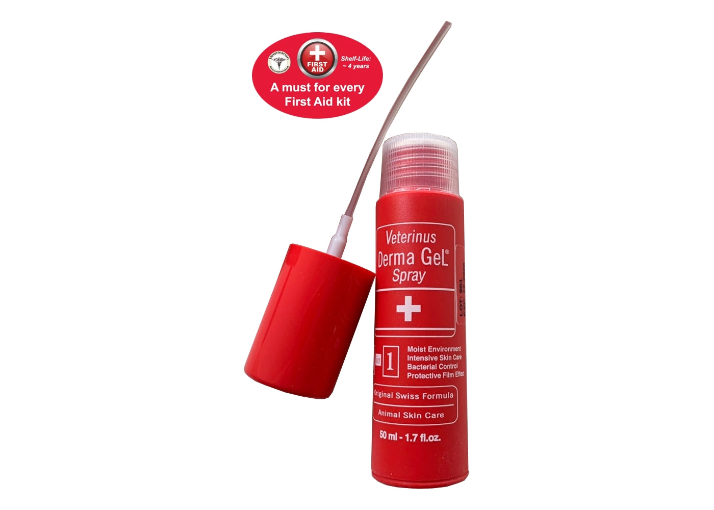 Veterinus Derma Gel Spray 50ml - Buy Online SPR Centre UK