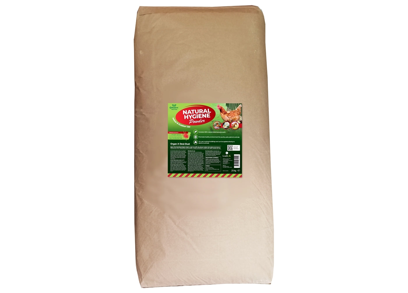 Organ-X Desi-Dust 25kg | 100% Diatomaceous Earth - Buy Online SPR Centre UK