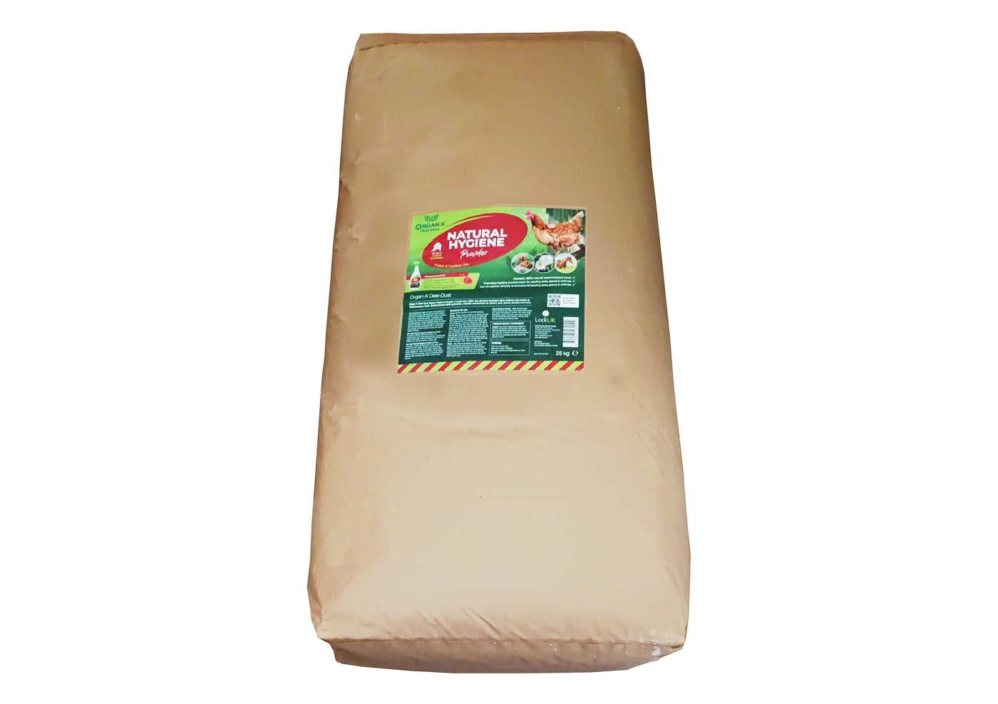 Organ-X Desi-Dust 25kg | 100% Diatomaceous Earth - Buy Online SPR Centre UK