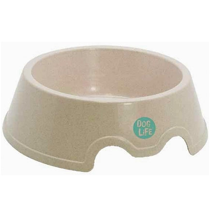 Dog Life - Bio-plastic Wheat Dog Bowl 300ml - Buy Online SPR Centre UK