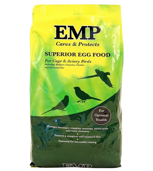 Donald Cooke - EMP Superior Egg Food for Birds 1kg - Buy Online SPR Centre UK